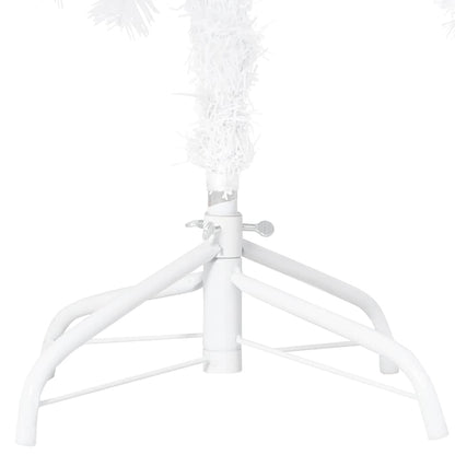 Artificial Pre-lit Christmas Tree with Ball Set White 120 cm PVC