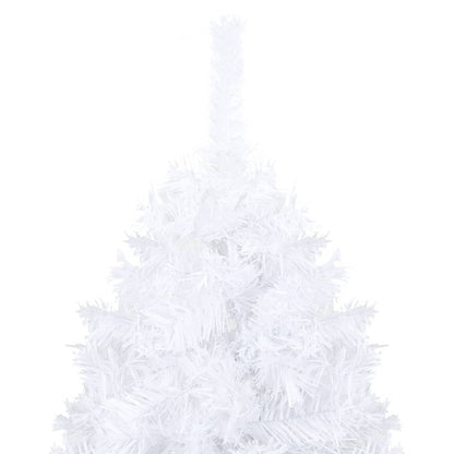 Artificial Pre-lit Christmas Tree with Ball Set White 240 cm