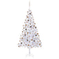 Artificial Pre-lit Christmas Tree with Ball Set 210cm 910 Branches