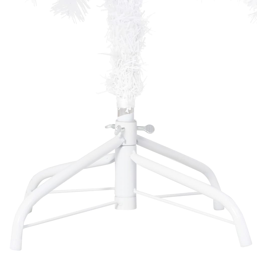 Artificial Pre-lit Christmas Tree with Ball Set White 210 cm PVC
