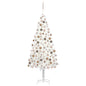 Artificial Pre-lit Christmas Tree with Ball Set White 240 cm