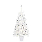 Artificial Pre-lit Christmas Tree with Ball Set White 90 cm