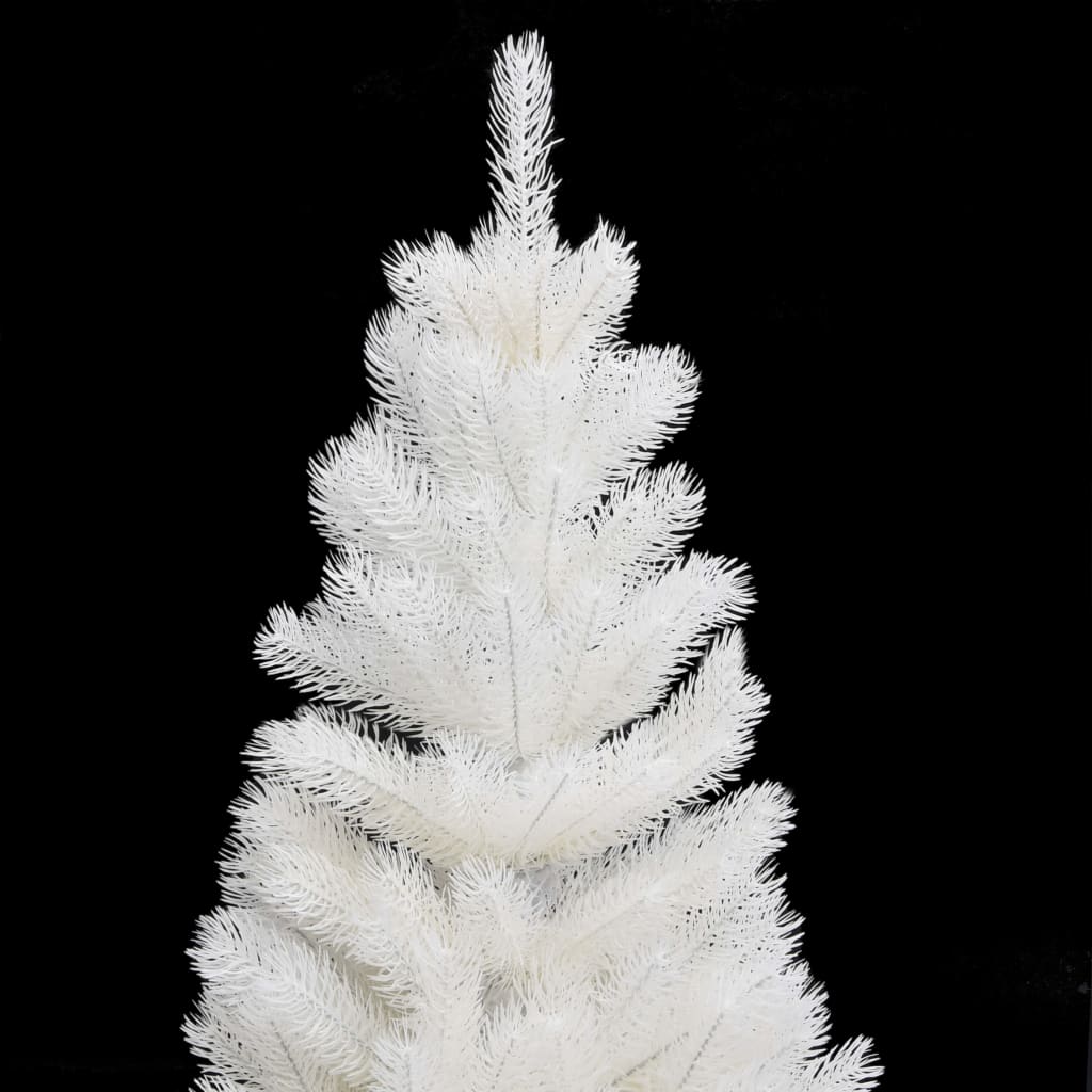 Artificial Pre-lit Christmas Tree with Ball Set White 90 cm