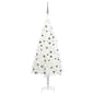 Artificial Pre-lit Christmas Tree with Ball Set White 120 cm