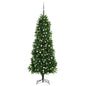 Artificial Pre-lit Christmas Tree with Ball Set 240 cm Green