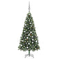 Artificial Pre-lit Christmas Tree with Ball Set Pine Cones 180 cm