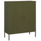 Storage Cabinet Olive Green 80x35x101.5 cm Steel