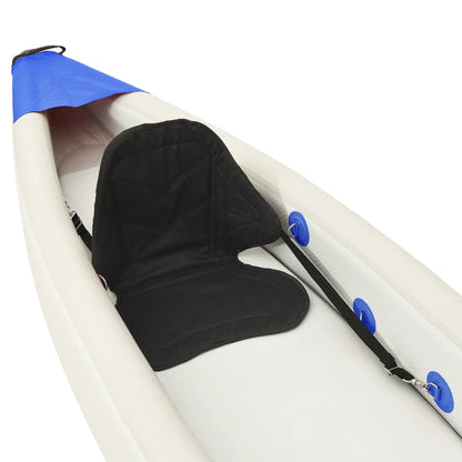 Inflatable Kayak Blue 375x72x31 cm Polyester