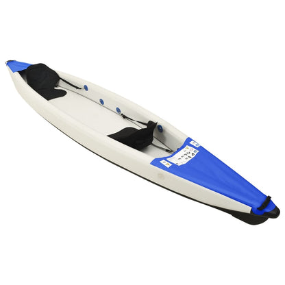 Inflatable Kayak Blue 424x81x31 cm Polyester