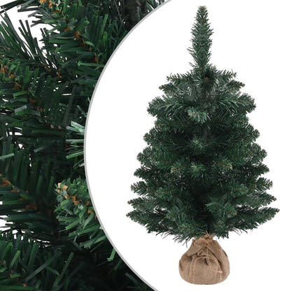 Artificial Christmas Tree with Stand Green 60 cm PVC