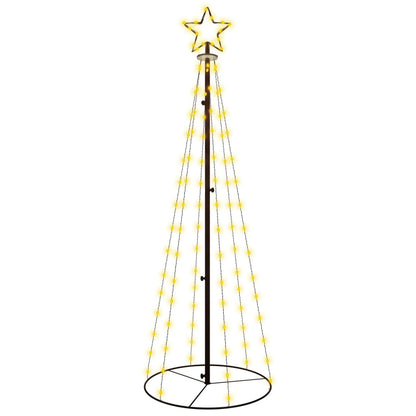 Christmas Cone Tree Warm White 108 LEDs 70x180 cm