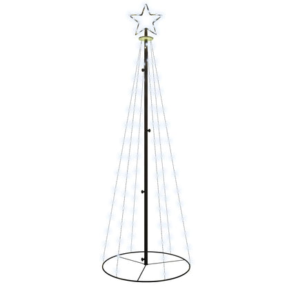 Christmas Cone Tree Cold White 108 LEDs 70x180 cm