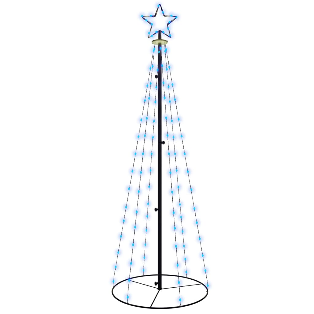 Christmas Cone Tree Blue 108 LEDs 70x180 cm