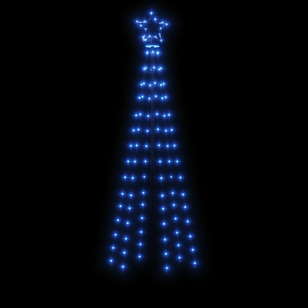 Christmas Cone Tree Blue 108 LEDs 70x180 cm