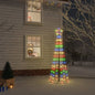 Christmas Cone Tree Colourful 108 LEDs 70x180 cm