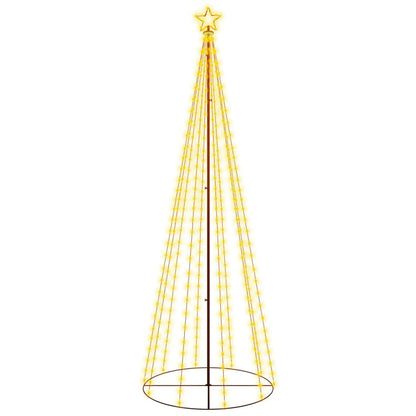 Christmas Cone Tree Warm White 310 LEDs 100x300 cm