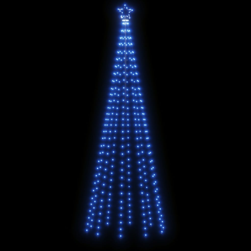 Christmas Cone Tree Blue 310 LEDs 100x300 cm