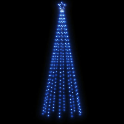 Christmas Cone Tree Blue 310 LEDs 100x300 cm