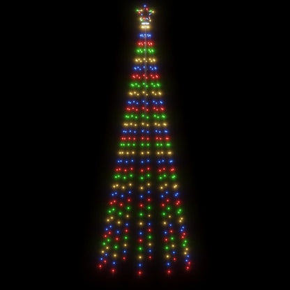 Christmas Cone Tree Colourful 310 LEDs 100x300 cm