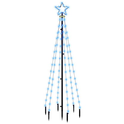 Christmas Tree with Spike Blue 108 LEDs 180 cm