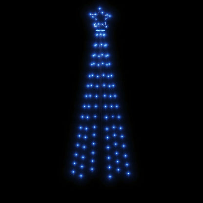 Christmas Tree with Spike Blue 108 LEDs 180 cm