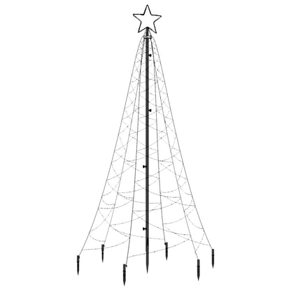 Christmas Tree with Spike Warm White 200 LEDs 180 cm