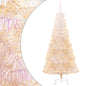 Artificial Christmas Tree with Iridescent Tips White 180 cm PVC