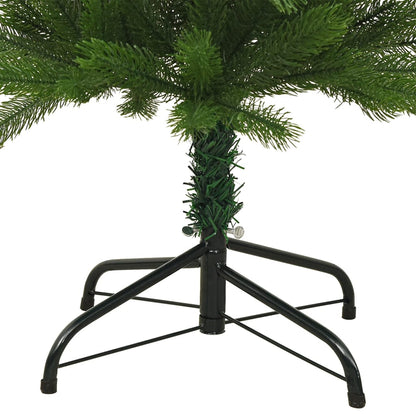 Artificial Slim Christmas Tree with Stand 210 cm PE