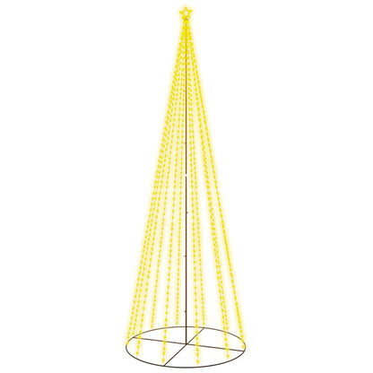 Christmas Cone Tree Warm White 732 LEDs 160x500 cm