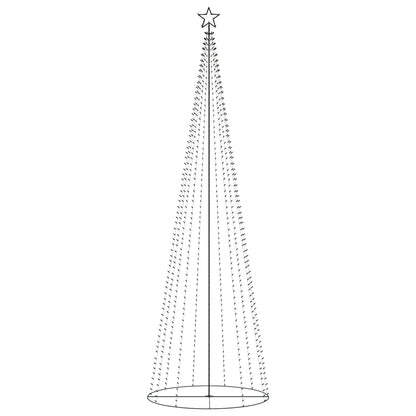 Christmas Cone Tree Warm White 732 LEDs 160x500 cm