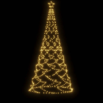 Christmas Tree with Spike Warm White 500 LEDs 300 cm