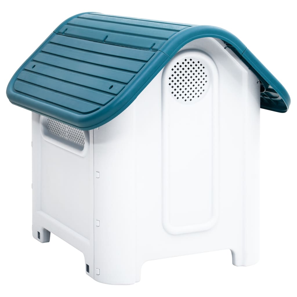 Dog House Blue 59x75x66 cm Polypropylene