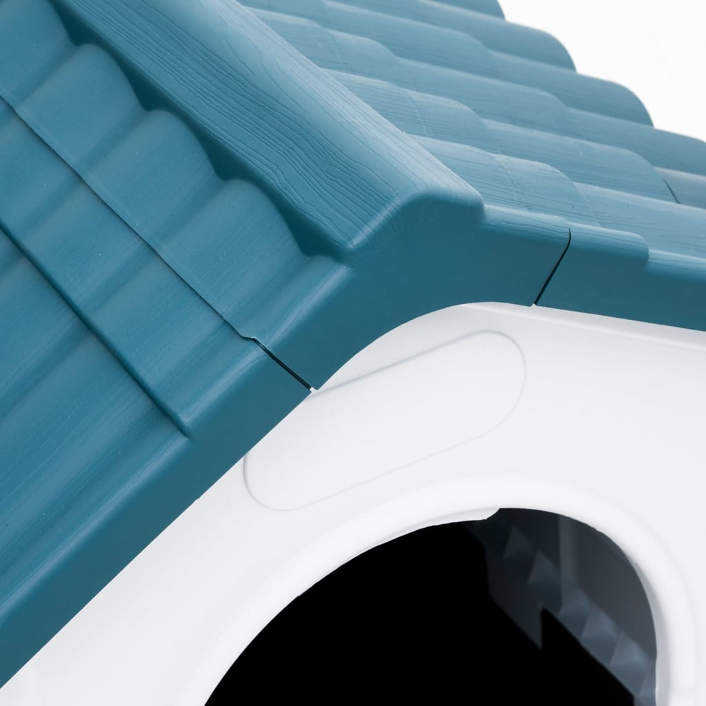 Dog House Blue 57x68x66 cm Polypropylene