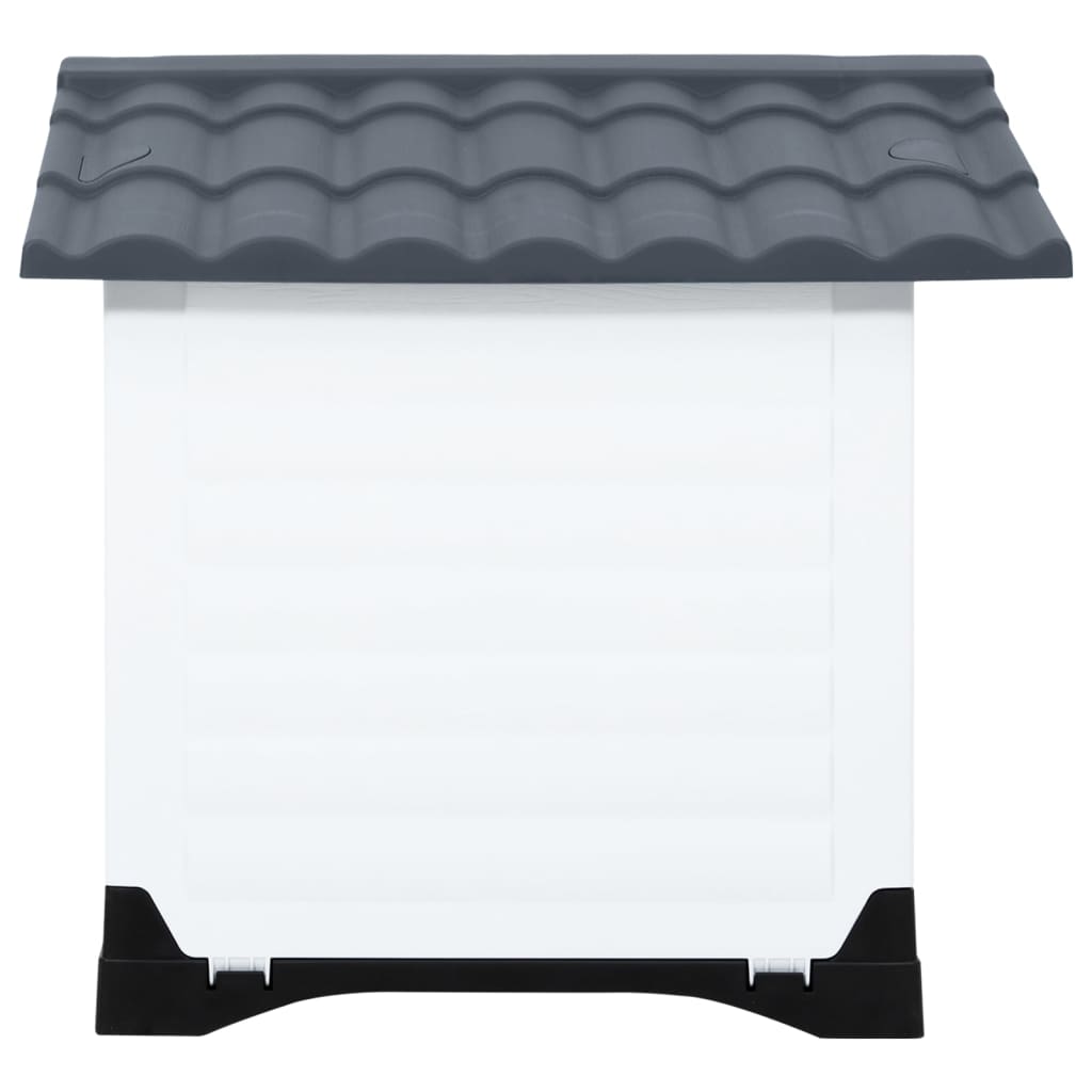 Dog House Grey 90.5x68x66 cm Polypropylene