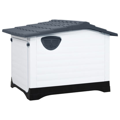 Dog House Grey 90.5x68x66 cm Polypropylene