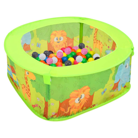 Ball Pool with 300 Balls for Kids 75x75x32 cm