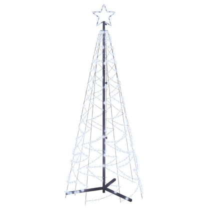 Christmas Cone Tree Cold White 200 LEDs 70x180 cm