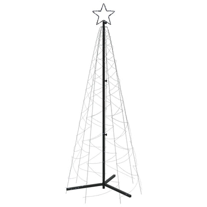 Christmas Cone Tree Cold White 200 LEDs 70x180 cm