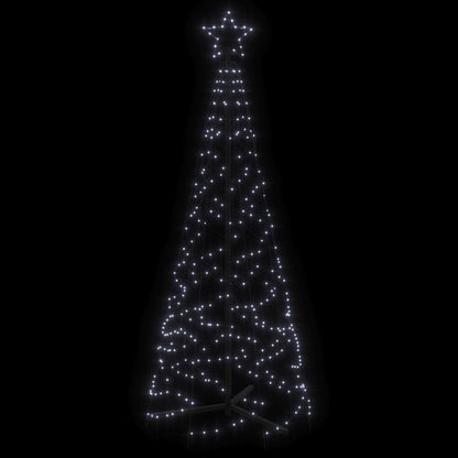 Christmas Cone Tree Cold White 200 LEDs 70x180 cm