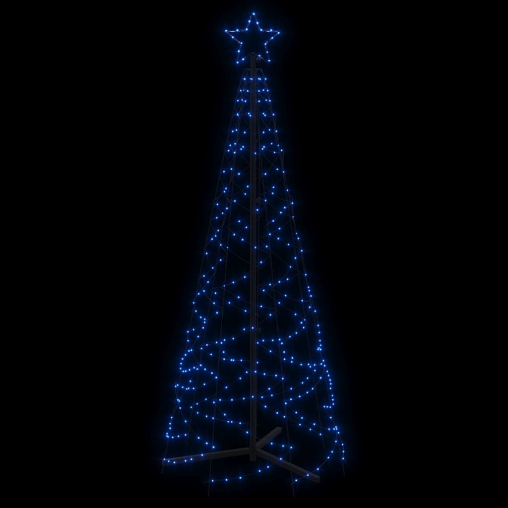 Christmas Cone Tree Blue 200 LEDs 70x180 cm