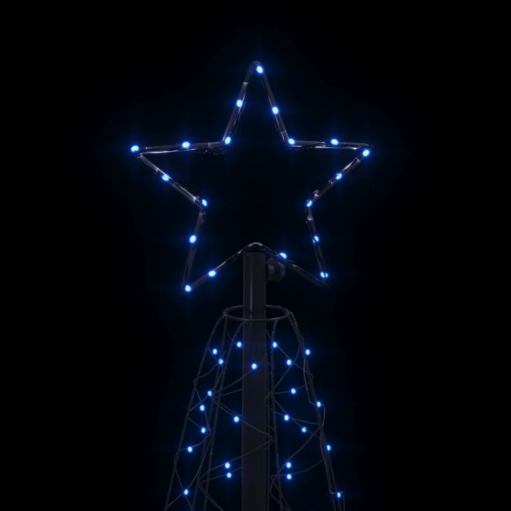 Christmas Cone Tree Blue 200 LEDs 70x180 cm