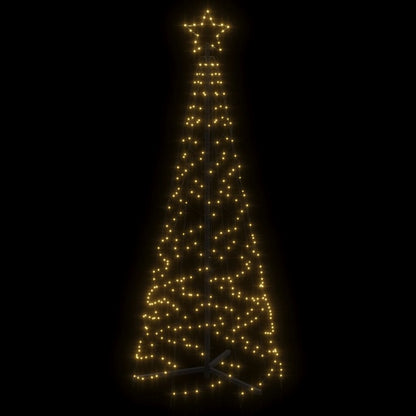 Christmas Cone Tree Warm White 200 LEDs 70x180 cm