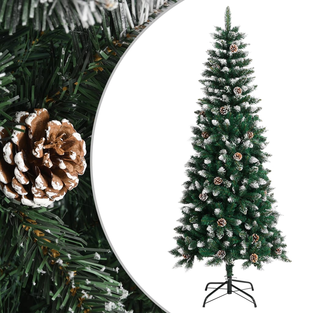 Artificial Christmas Tree with Stand Green 180 cm PVC