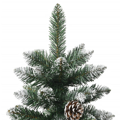 Artificial Christmas Tree with Stand Green 210 cm PVC