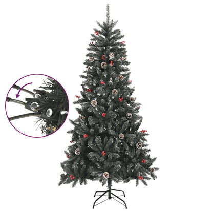 Artificial Christmas Tree with Stand Green 210 cm PVC