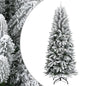 Artificial Christmas Tree with Flocked Snow 180 cm PVC&PE