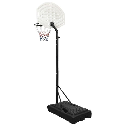 Basketball Stand White 237-307 cm Polyethene