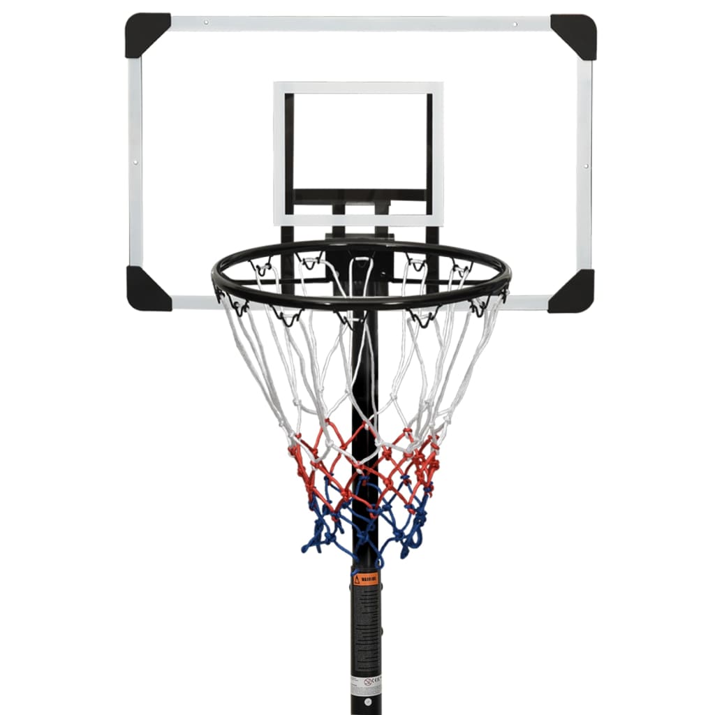 Basketball Stand Transparent 216-250 cm Polycarbonate