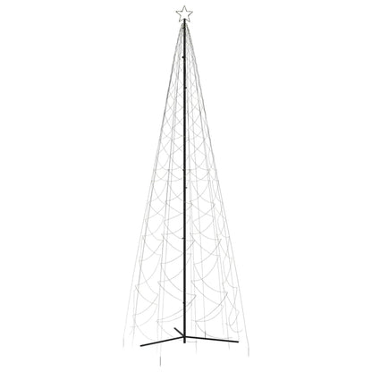 Christmas Cone Tree Warm White 732 LEDs 160x500 cm