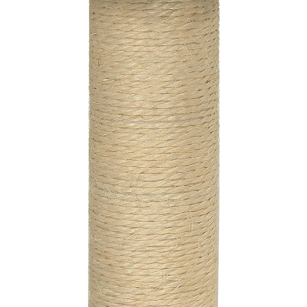 Cat Tree with Sisal Scratching Post Cream 74 cm